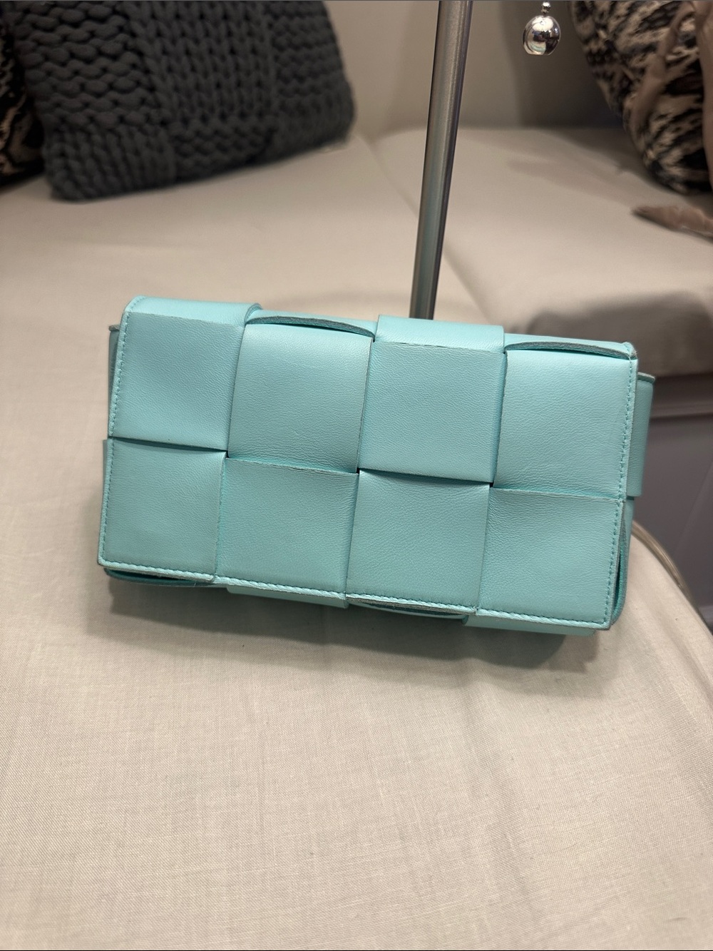 Bottega Veneta Belt Bag - Entrupy Authentication - Blue Nappa Leather - Picture 12 of 13